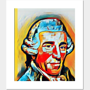 Joseph Haydn Abstract Portrait | Joseph Haydn Artwork 2 Posters and Art